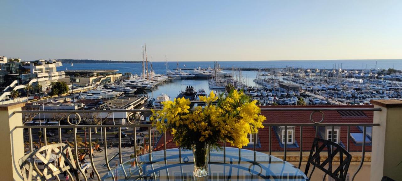 O Festival Palace, Terrace With Panoramic Sea View Cannes Exteriér fotografie