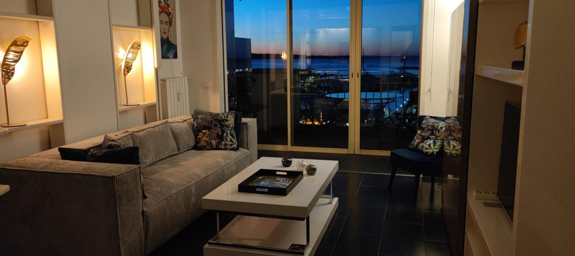 O Festival Palace, Terrace With Panoramic Sea View Cannes Exteriér fotografie