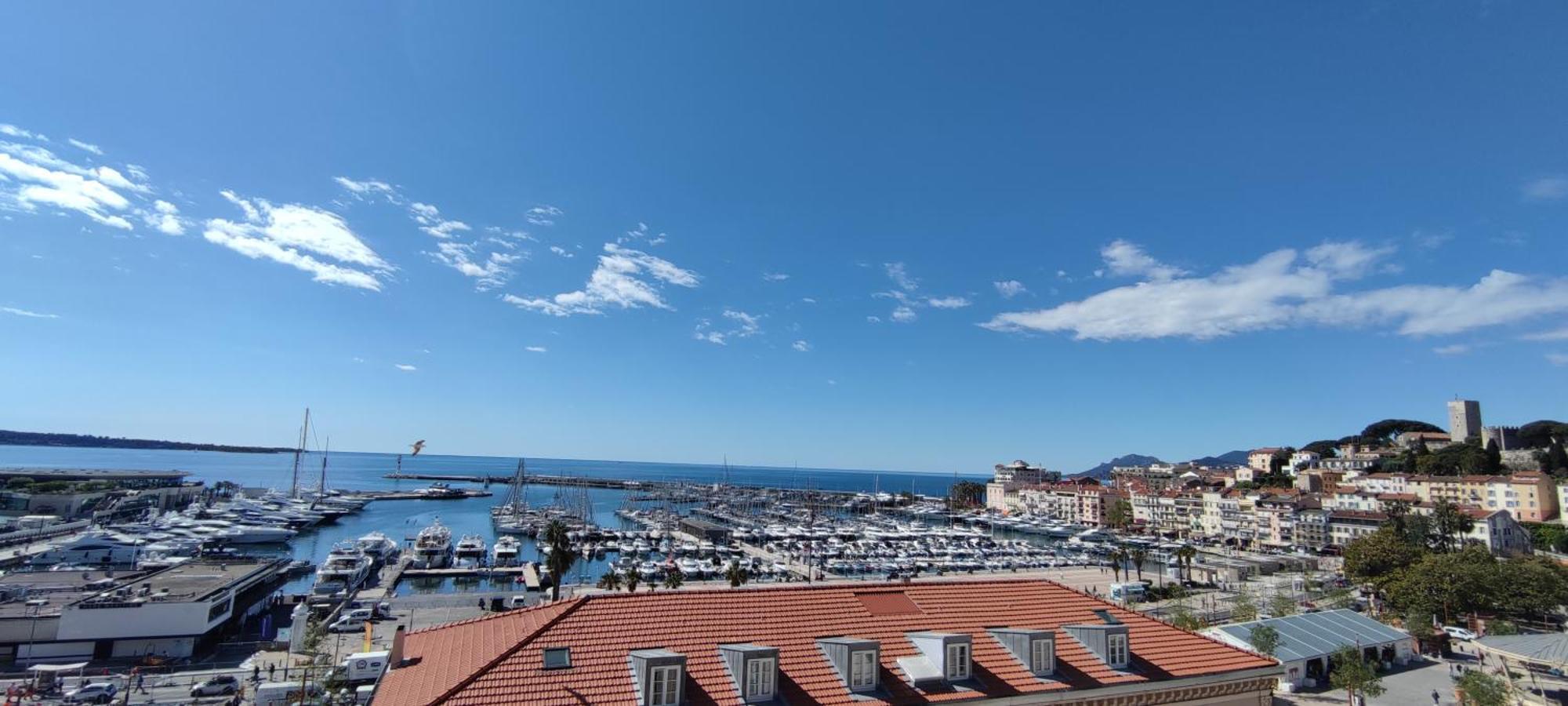 O Festival Palace, Terrace With Panoramic Sea View Cannes Exteriér fotografie